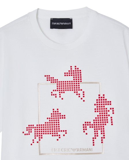 T-shirt in jersey EB000911 AF10127 U0003 ARMANI JUNIOR