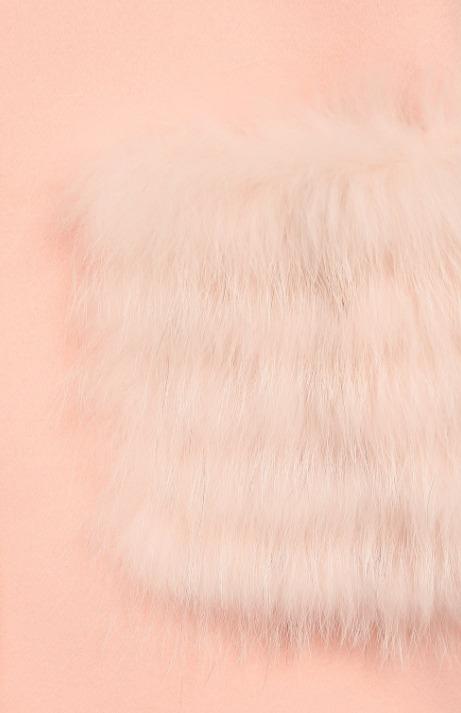 Cappotto rosa bambina
