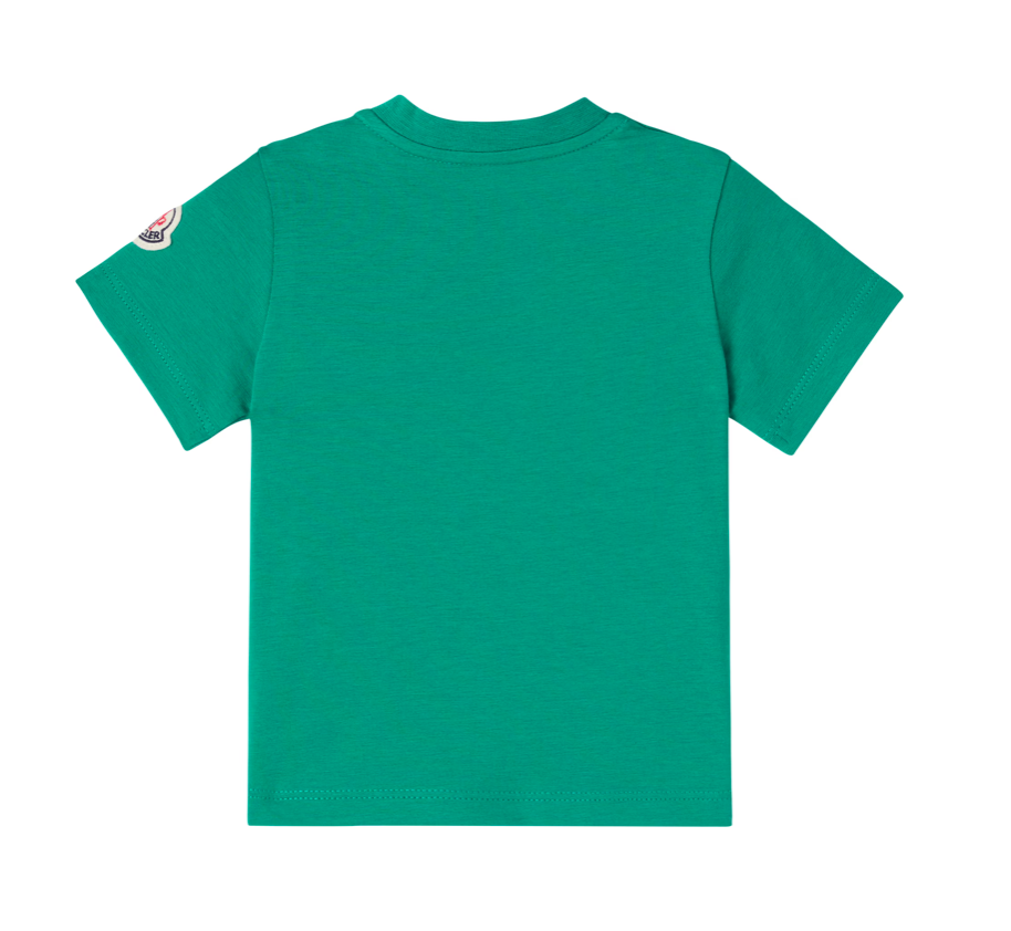T-shirt con motivo logato in cotone L1951 8C00003 89AUM 853 MONCLER