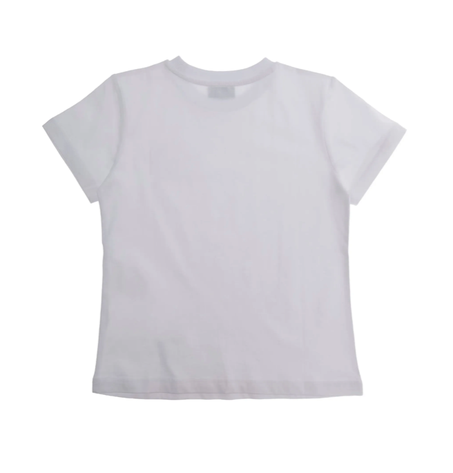 T-shirt per bambine HAM03P LAA02 10101 MOSCHINO