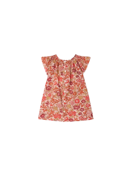 Abito Carmella con smock in tessuto Liberty S06XDRW00014 520 BONPOINT