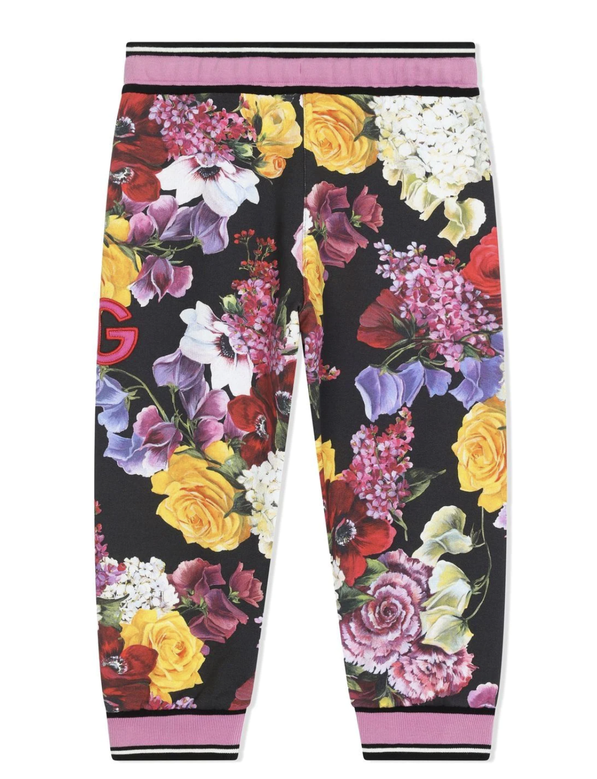 Pantaloni sportivi a fiori