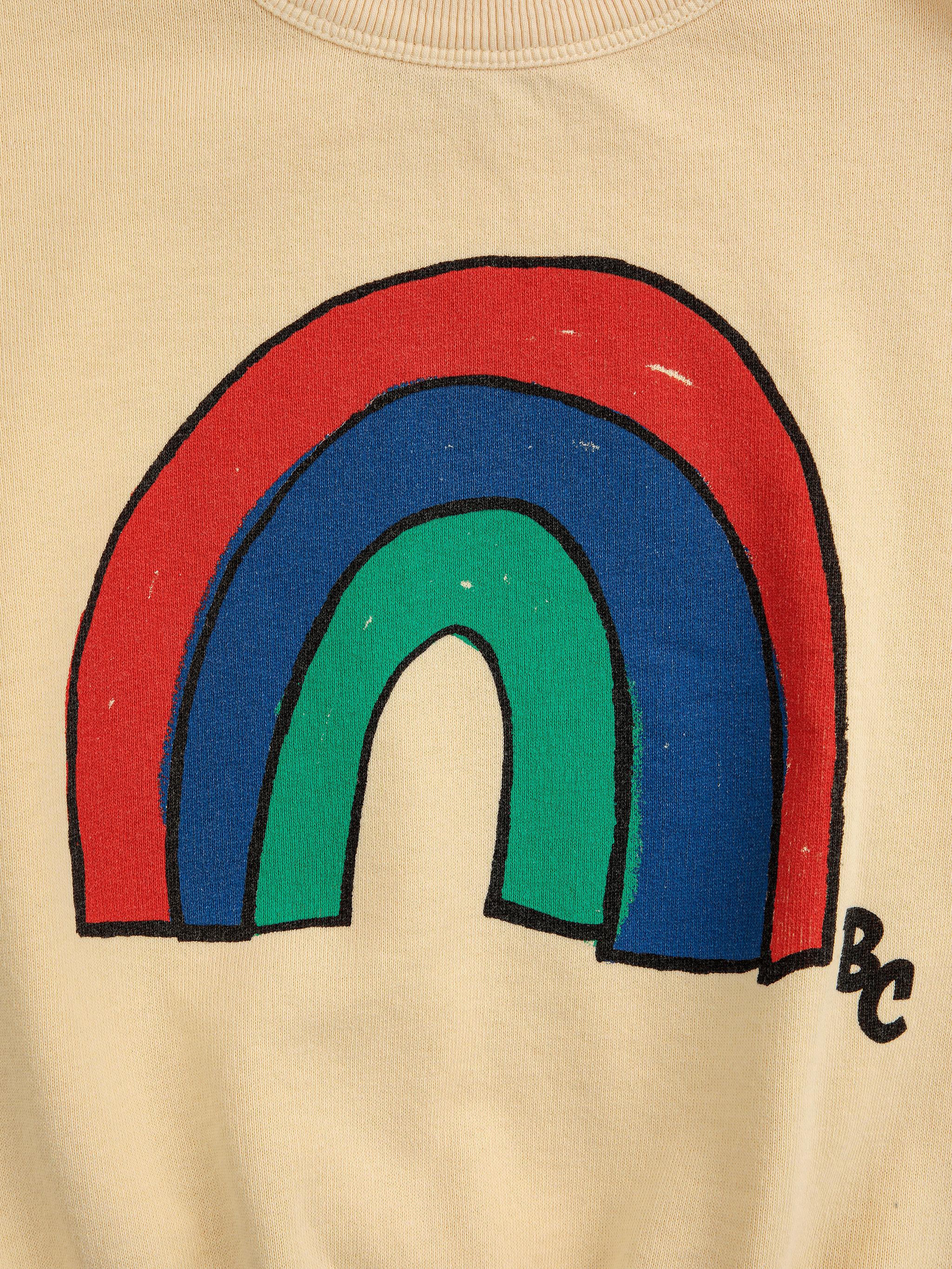 Felpa arcobaleno 124AC047 MULTICOLORE BOBO CHOSES
