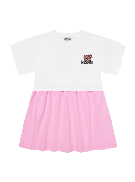 Abito per bambine HDV0HR LAA43 84340 MOSCHINO