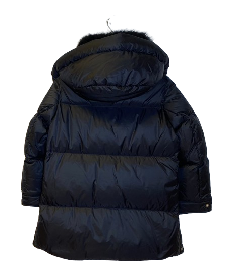 Piumino trapuntato con pelliccia in collo 26W25WEM912XXDOXW C99 YVES SALOMON