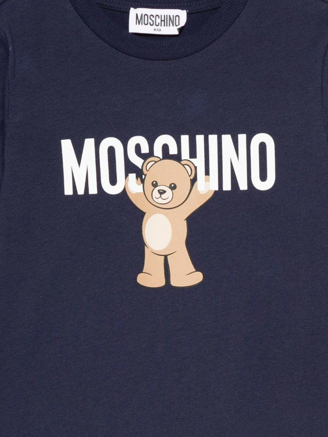 T-shirt per bambini HTO00J LAA10 40016 MOSCHINO