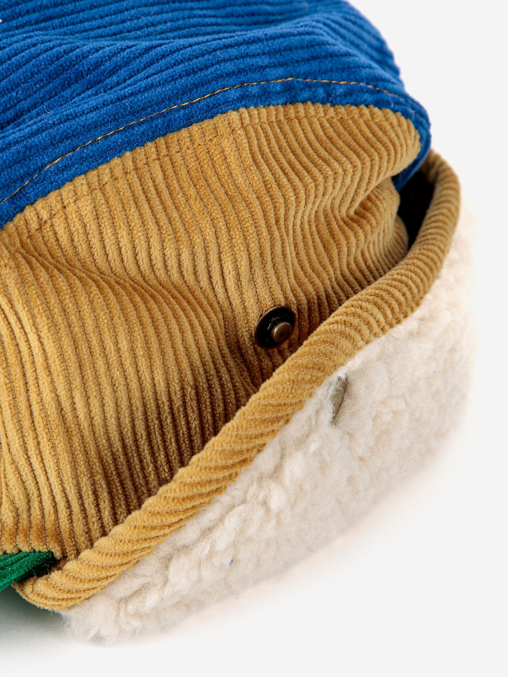 Cappello con finto shearling 223AI016 MULTICOLOR BOBO CHOSES