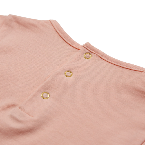 T-shirt neonata con stampa multicolore