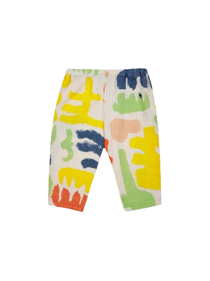 Pantaloni in tessuto carnevalesco 124AB058 MULTICOLORE BOBO CHOSES