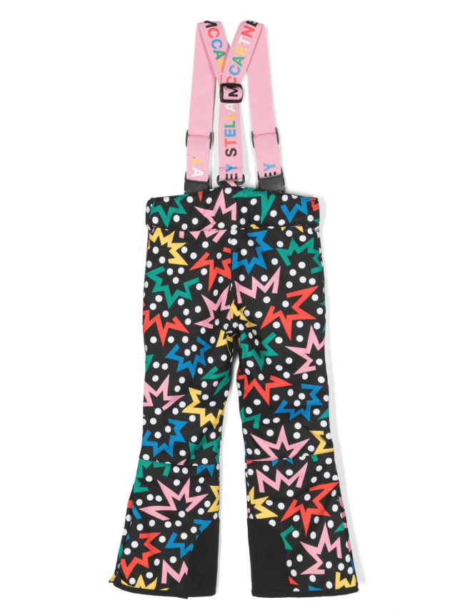 Pantaloni svasati con stampa