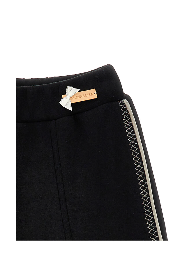 Pantaloni neoprene jacquard<BR/> 11F407 6209 0050 MONNALISA