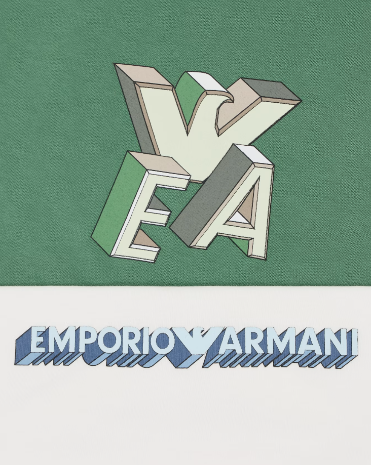 Pack 2 T-shirt con stampa logo ASV