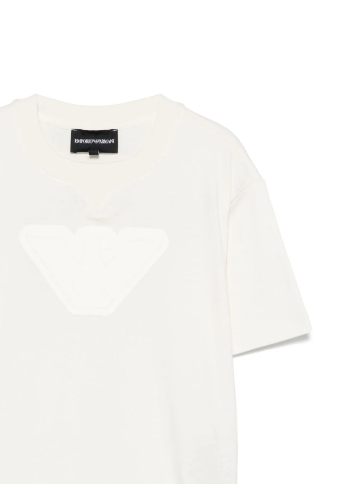 T-shirt in jersey con maxi aquila a rilievo ASV