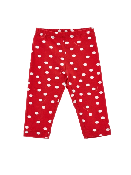 Leggings jersey pois