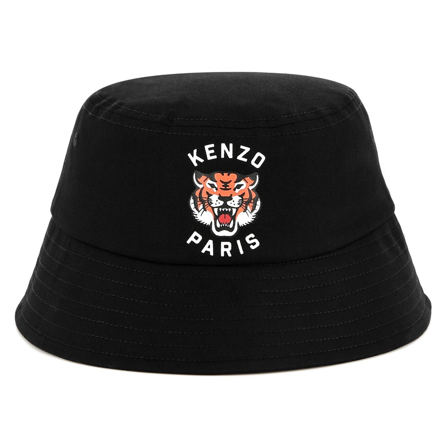 Cappello nero con logo