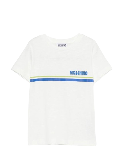 T-shirt per bambini HVM058 LAA52 10063 MOSCHINO