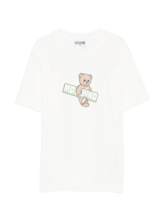 T-shirt per bambini HYM03S LFA07 10063 MOSCHINO