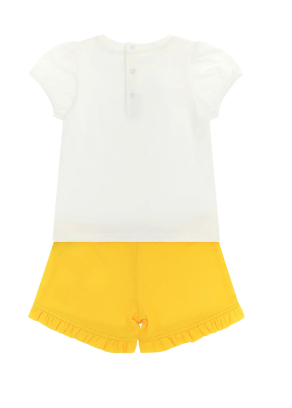Set per neonata MBG01O LBA00 82673 MOSCHINO
