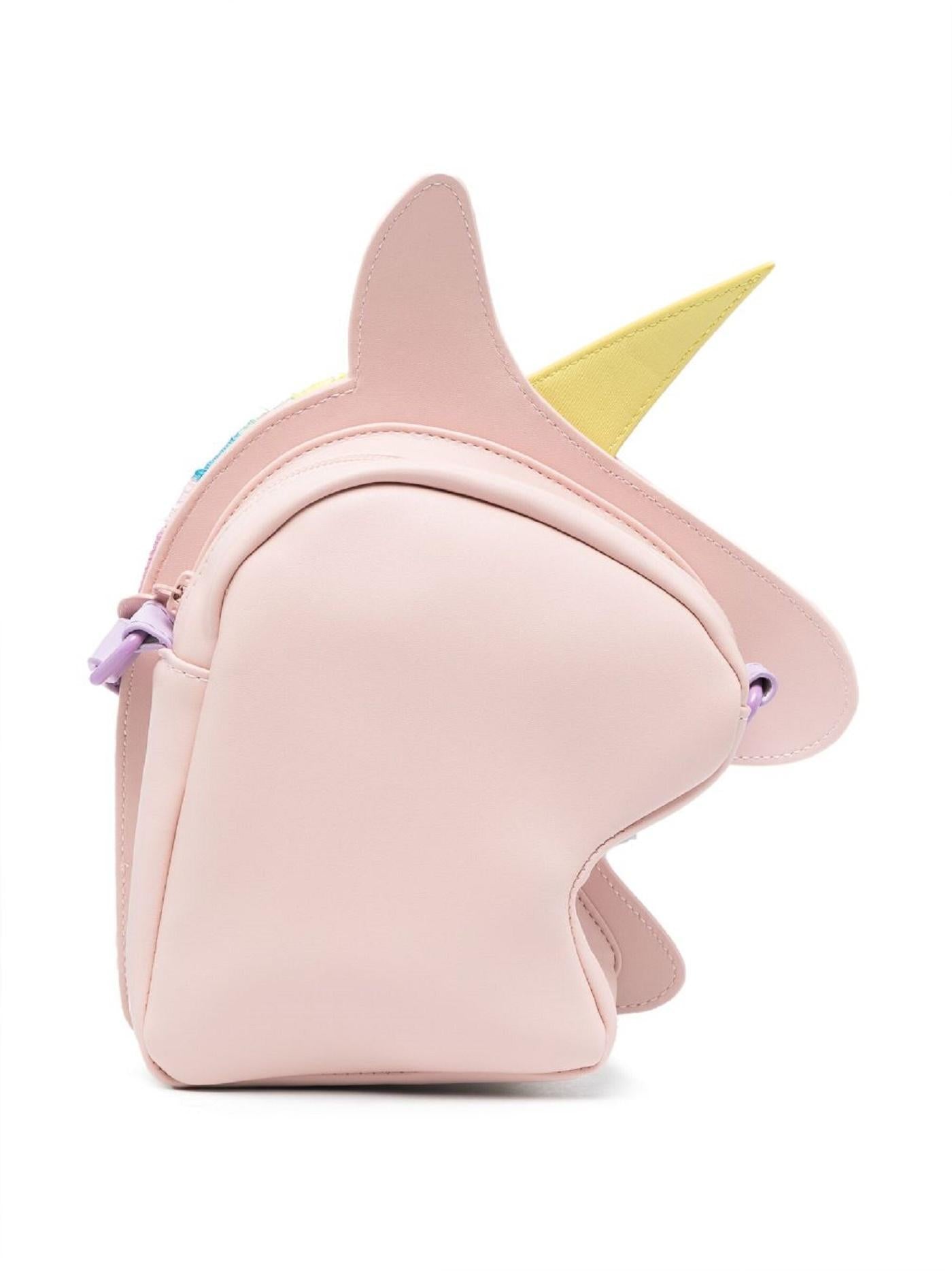 Borsa a spalla a forma di unicorno