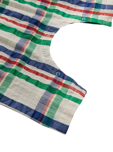 Tuta in tessuto Madras Checks
