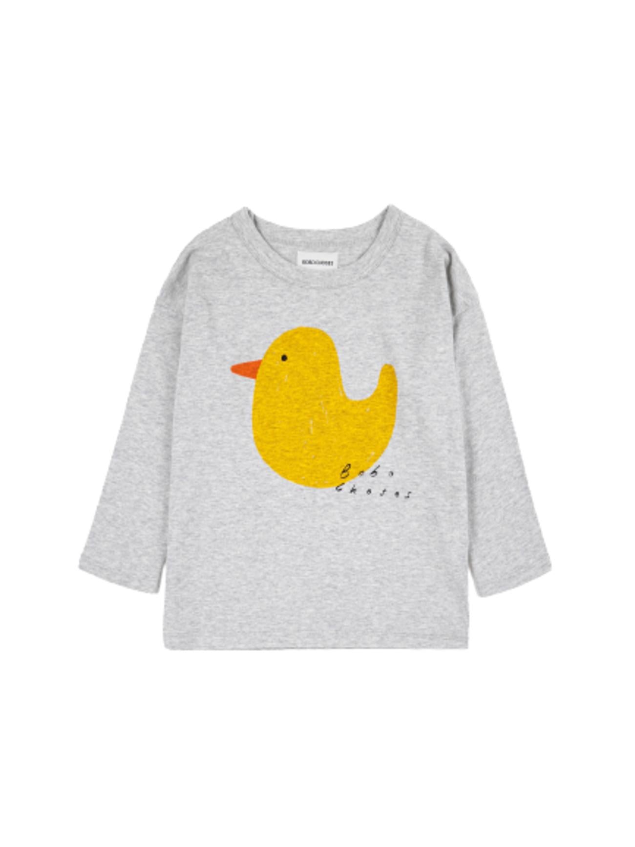 T-shirt Rubber Duck 223AC006 GREY BOBO CHOSES