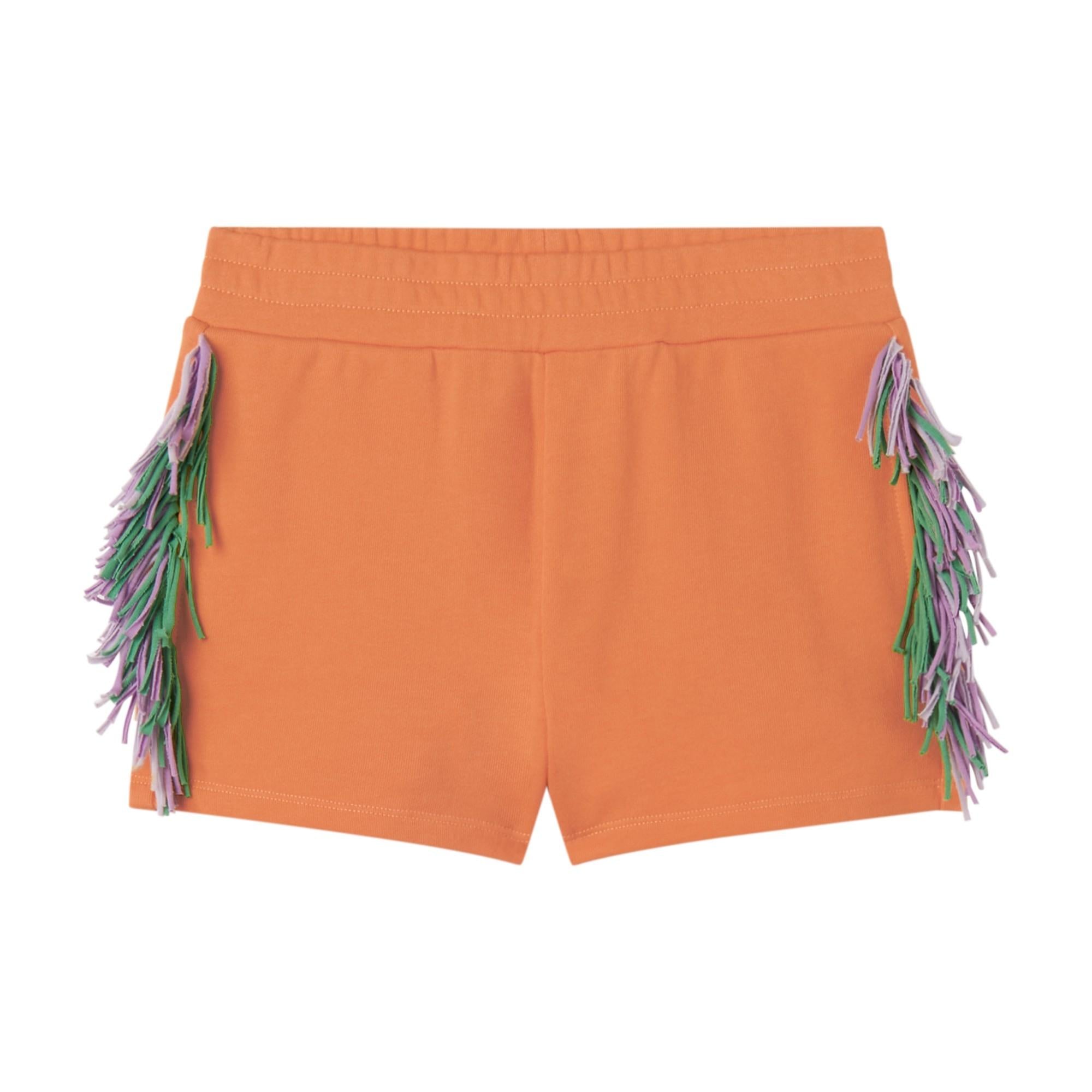 Shorts con frange