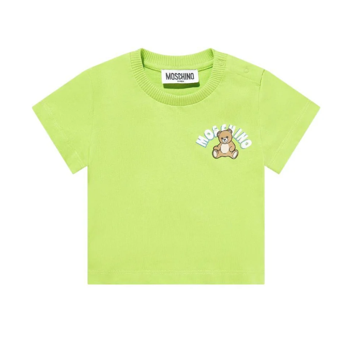T-shirt per neonati MZM047 LAA01 30355 MOSCHINO
