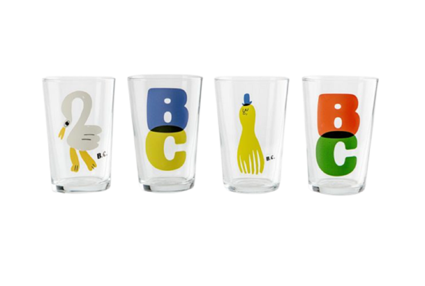 Set di 4 Bicchieri 123AU001 BOBO CHOSES