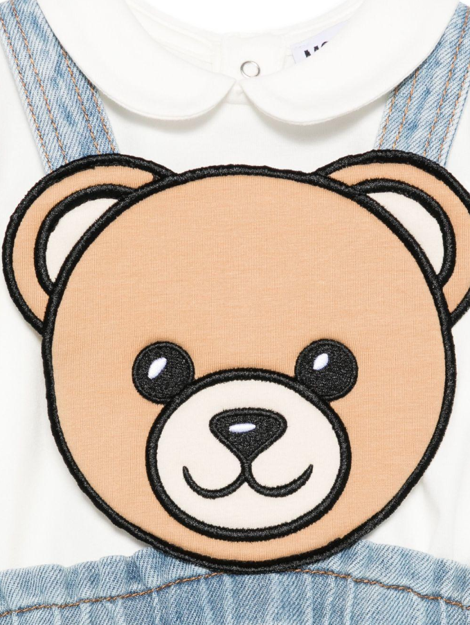 Set T-shirt e gonna per neonata MDK039 L0E36 40059 MOSCHINO