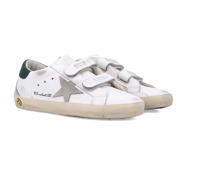 Old School leather upper and heel suede star and spur GTF00177 F008042 10594 10594 GOLDEN GOOSE