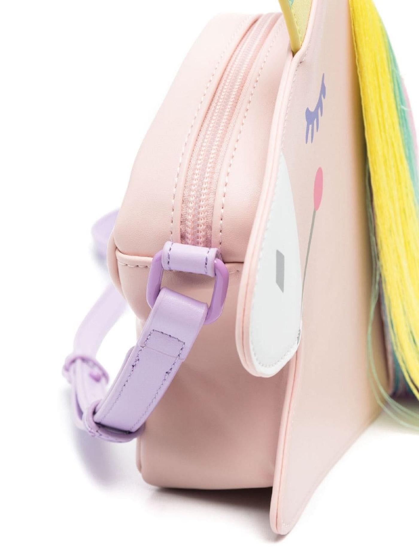 Borsa a spalla a forma di unicorno