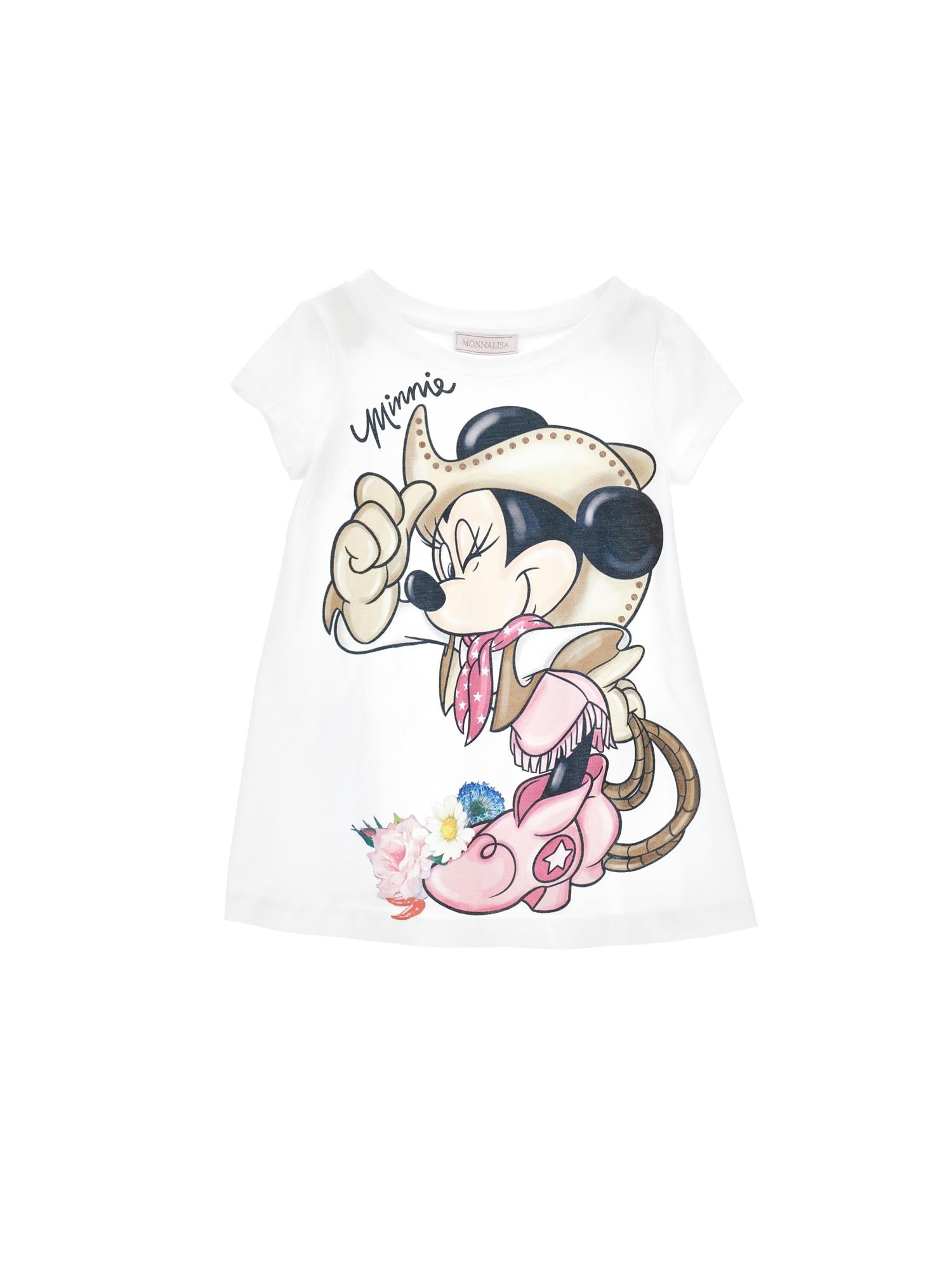 Maxi t-shirt stampa Minnie