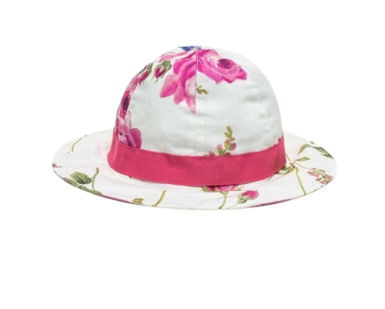 Cappello per bambina a fiori