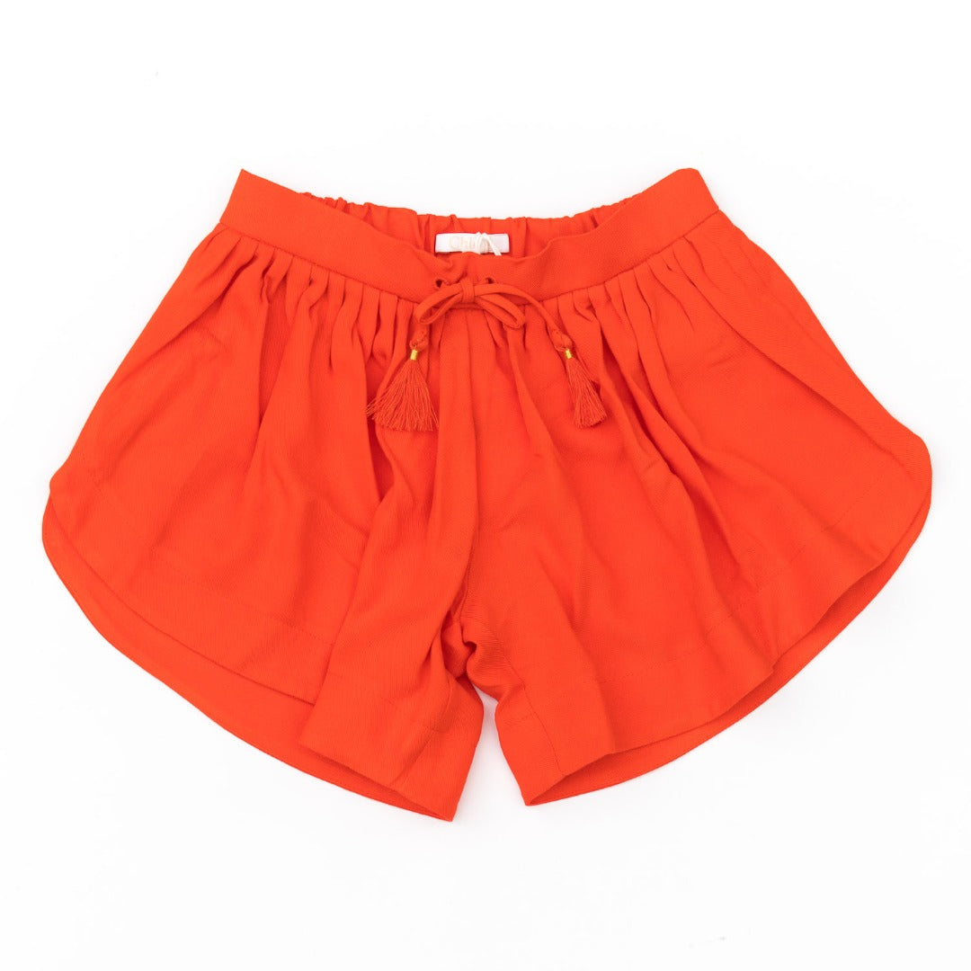 Pantaloncini Arancione Cotone