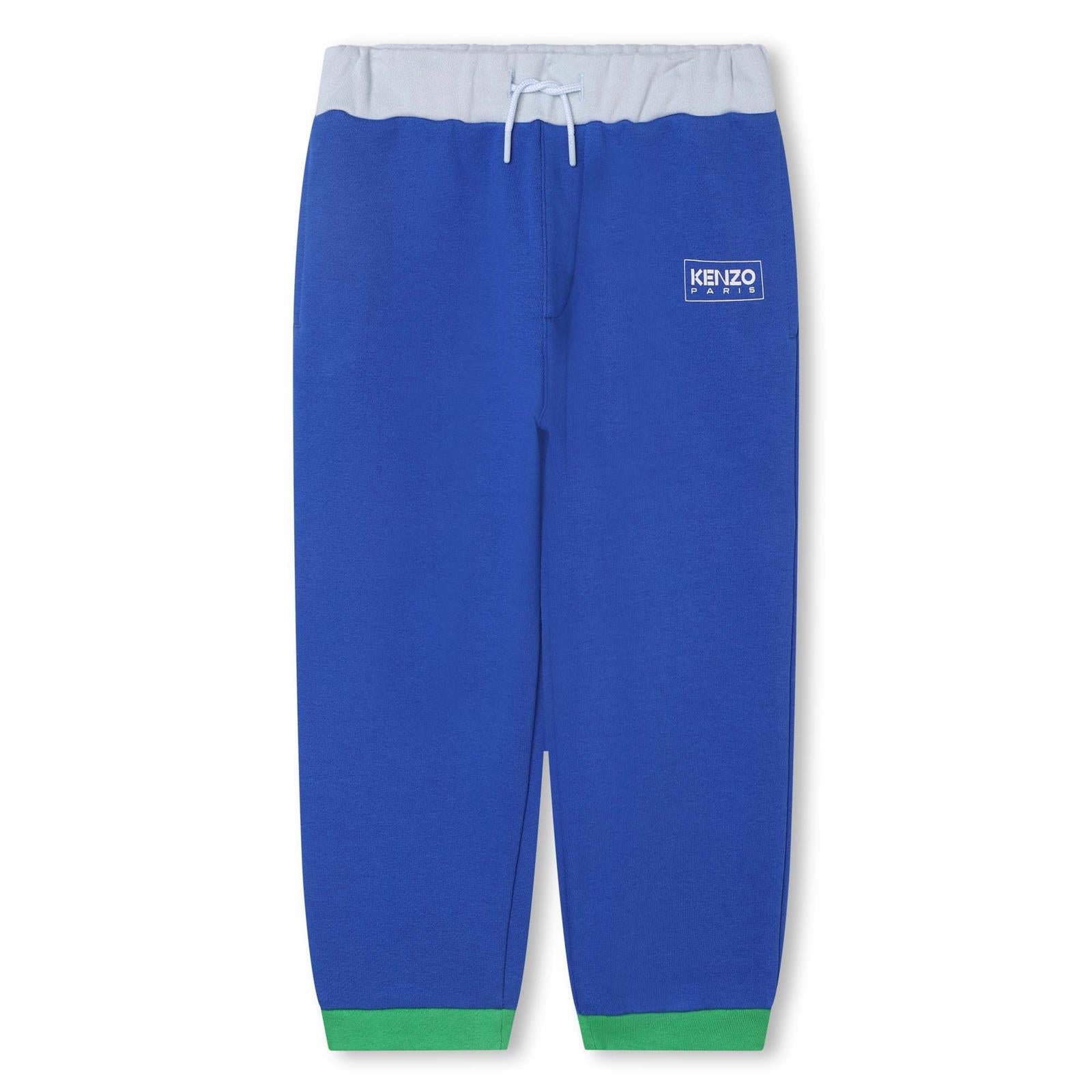 Pantaloni sportivi con design color-block