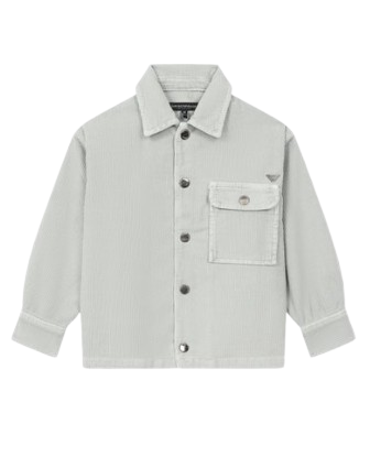 Camicia in veluto EB001428 AF26401 U9019 ARMANI JUNIOR 