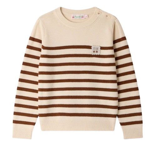 Maglione Marlisa a righe W06GJUK00007 203A BONPOINT 