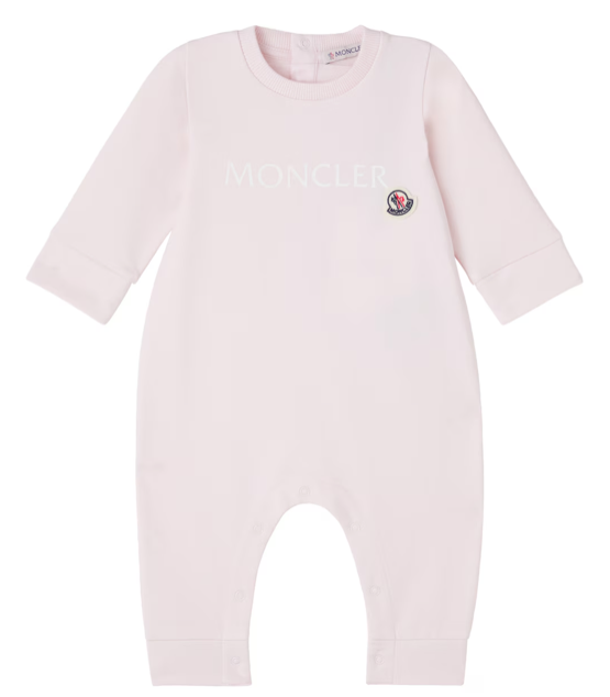 Tutina in cotone con logo L1951 8L00004 89B9Y 503 MONCLER 