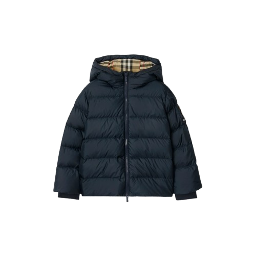 Piumino con cappuccio per bambini 8109444 B8746 BURBERRY 