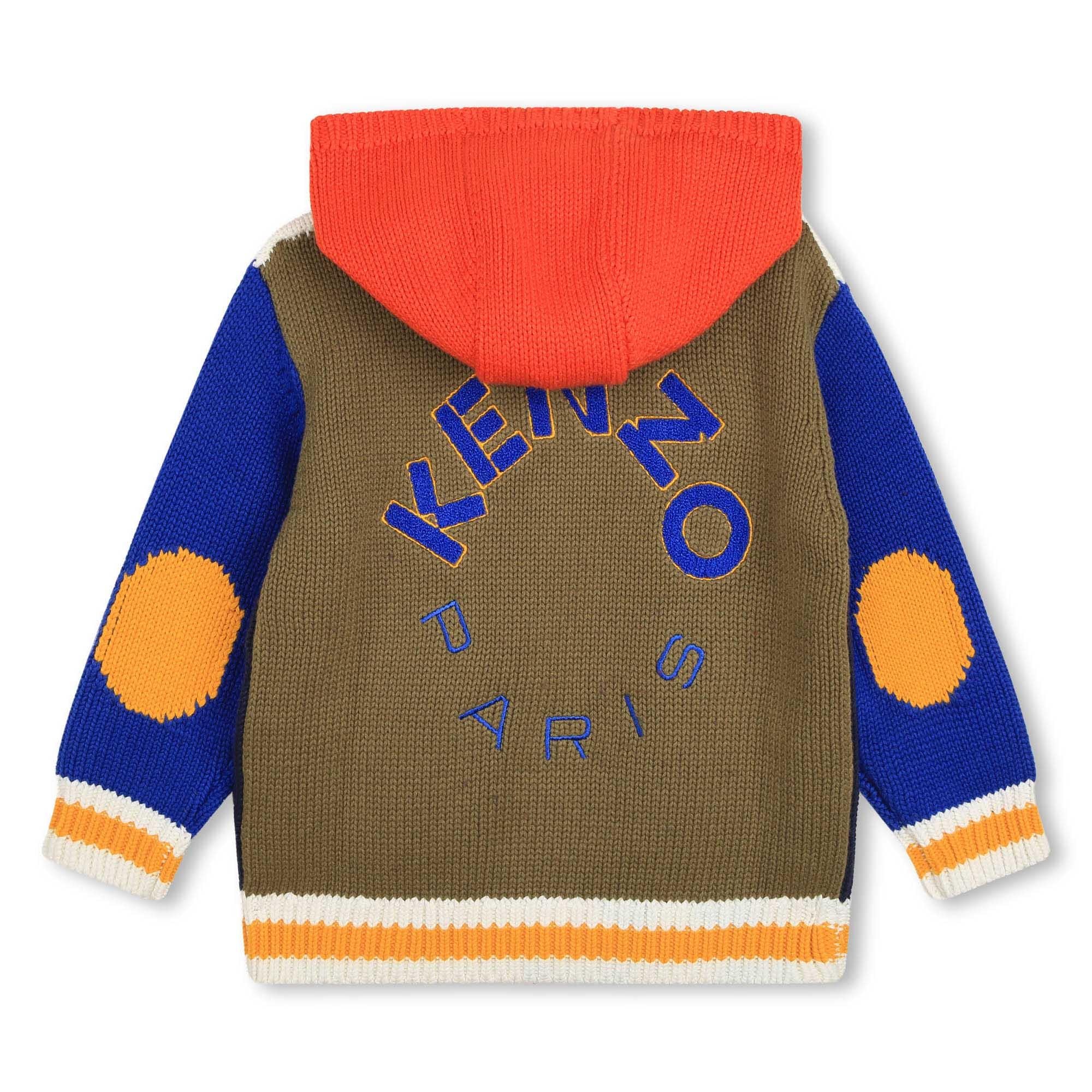 Cardigan con ricamo