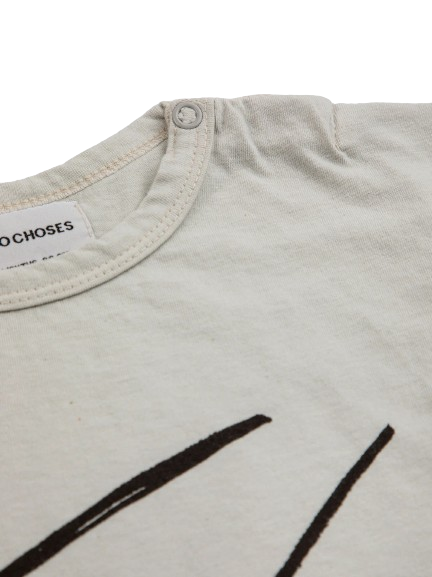 T-shirt con stampa 124AB001 MULTICOLORE BOBO CHOSES 