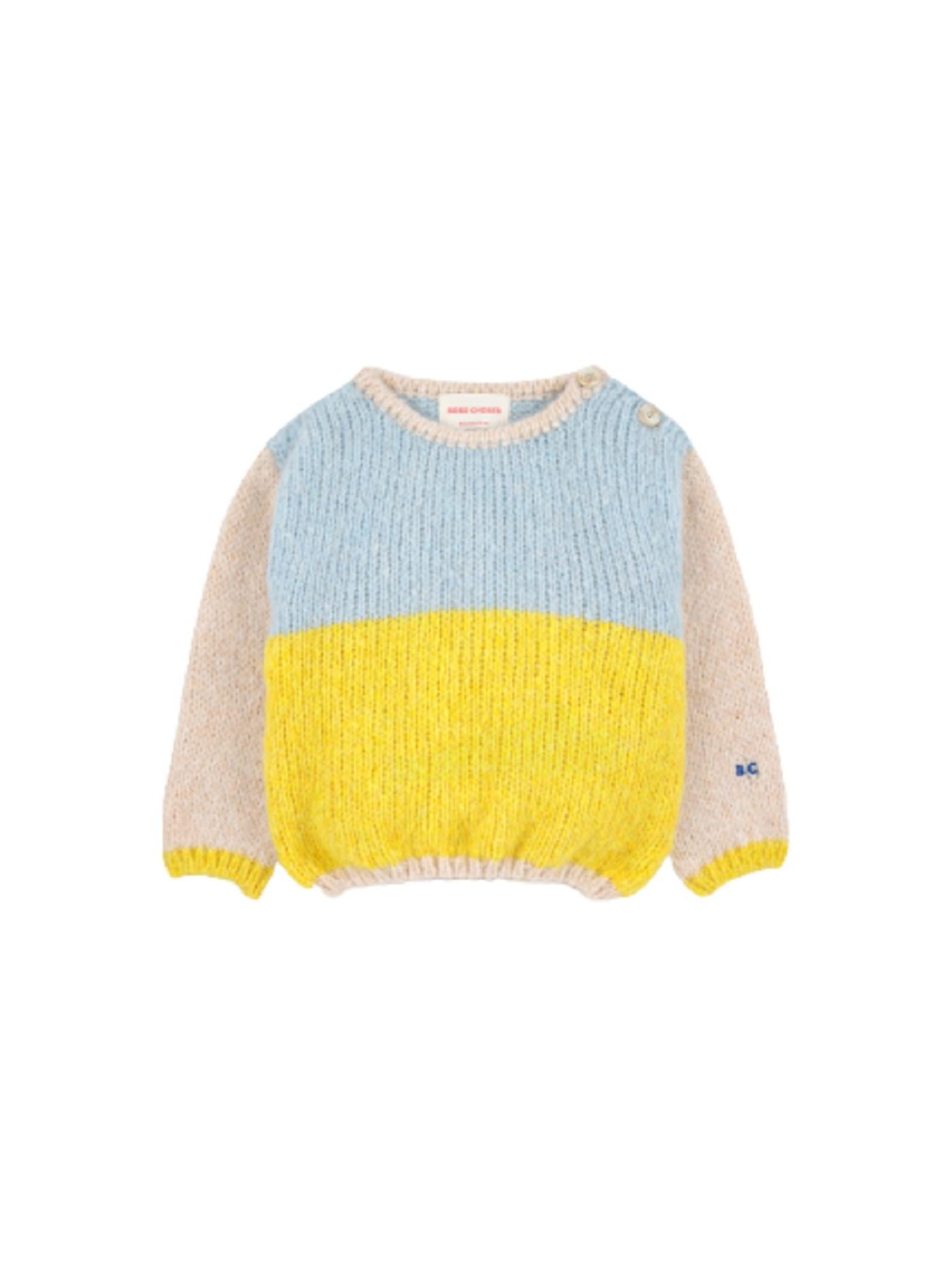 Maglione con design color-block 223AB095 MULTI BOBO CHOSES 
