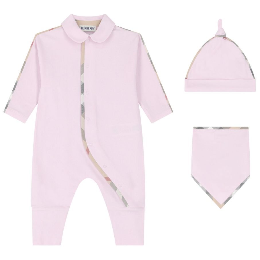 Set regalo per neonati 8104525 C1909 BURBERRY 