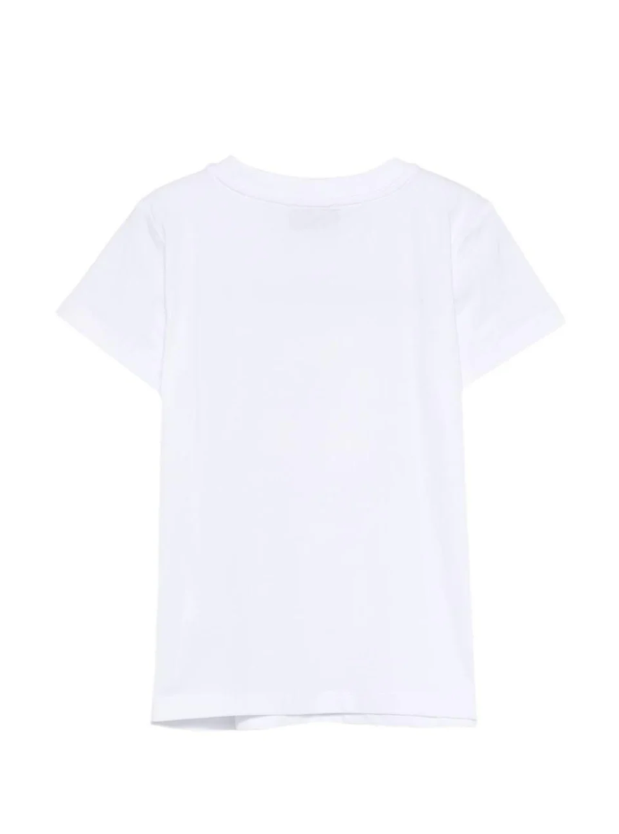 T-shirt per bambine HFM06K LBA10 10101 MOSCHINO 