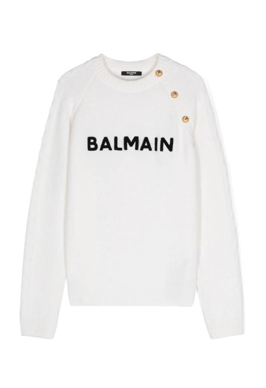 Balmain Kids Jumper BV9Q20 Z2361 102NE BALMAIN 