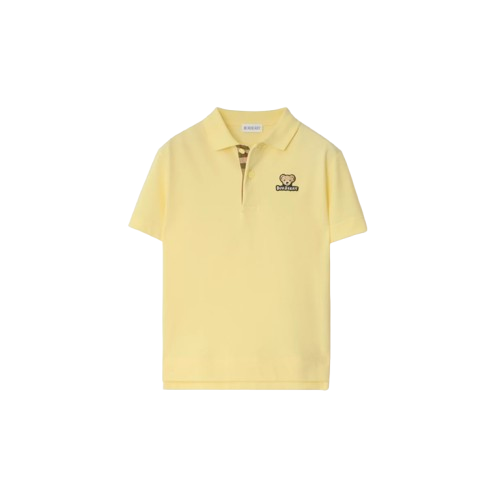 Polo in cotone con logo 8112611 A4652 BURBERRY 