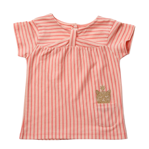 T-shirt neonata a righe