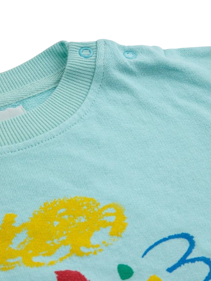 Felpa con stampa 124AB020 MULTICOLORE BOBO CHOSES 