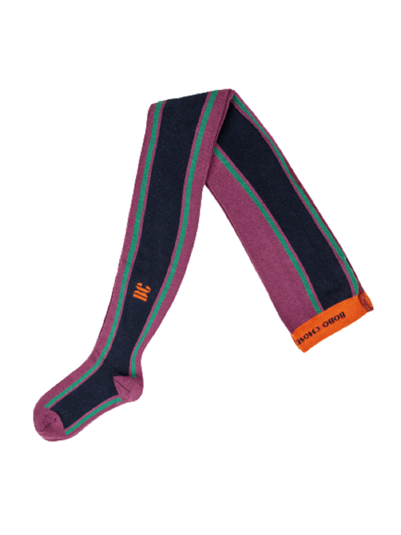 Collant con righe laterali 223AI045 MULTICOLOR BOBO CHOSES 