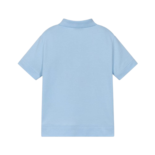 Polo in cotone con logo 8111912 A3326 BURBERRY 